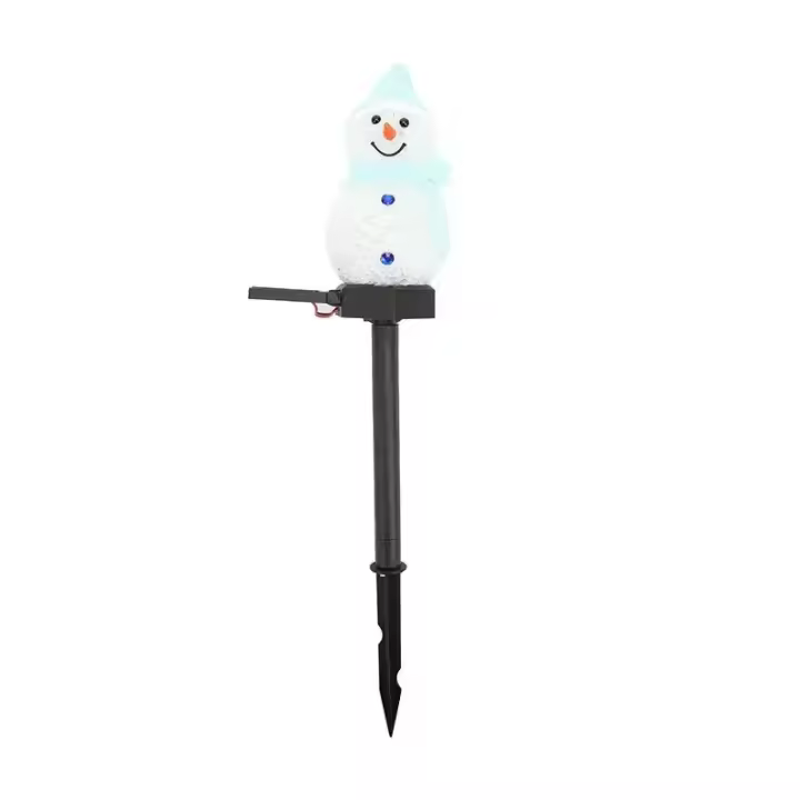 Luces Solares Para Jardín De Navidad En Forma De Payaso Decoración Exterior E Interior Luz LED Autónoma IP55 Para Ambientes Festivos - 1