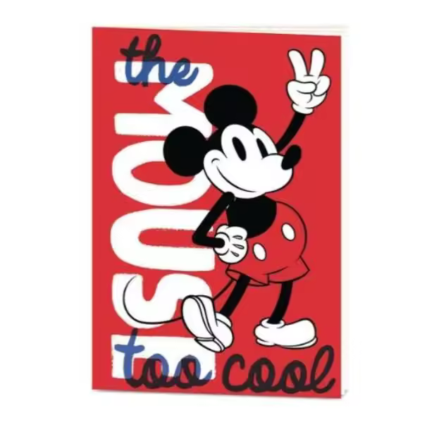Cuaderno A5 Mickey Mouse Too Cool - Sr73393 - 1