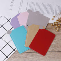 Espejo De Viaje Portátil De Acero Inoxidable Resistente Al Roto Con Bolsillo Para Tarjetas Espejo De Maquillaje Rectangular De 6 Pulgadas Estilo Chino - details 1