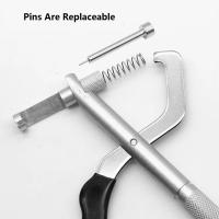 Herramienta De Reparación Para Relojes: Retirador De Enlaces De Correa De Reloj Portátil Y Eficiente Para Metal W2001 - details 1