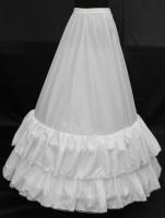 BABYONLINE Falda Interior Para Vestido De Novia A-Line Largo Suelto Falda Interior De Crinolina Media Slip Para Boda - details 0