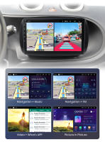 Junsun Radio Coche para Mercedes Benz Smart 2016 AI Voice 2 din Pantalla Coche Android Auto Multimedia Navegación GPS Auto radio - details 19