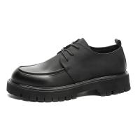 Zapatos De Cuero Para Hombre Casual Clásico Negocios Formales Con Cordones Hechos a Mano Transpirables Suela Gruesa Moda Zapatos - details 2