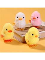 Juguete Interactivo De Pato Saltarín De Peluche Simulación Regalo De Cumpleaños Para Niños Juguete De Animal Pequeño - details 1
