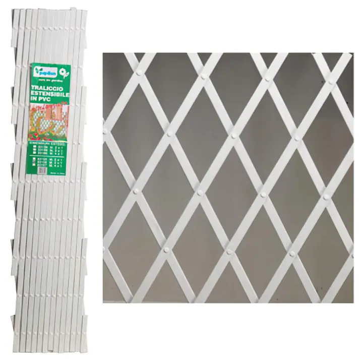 SANCO STORE - PAPILLON Celosia Pvc Blanca Extensible 2x1 metros. - 1