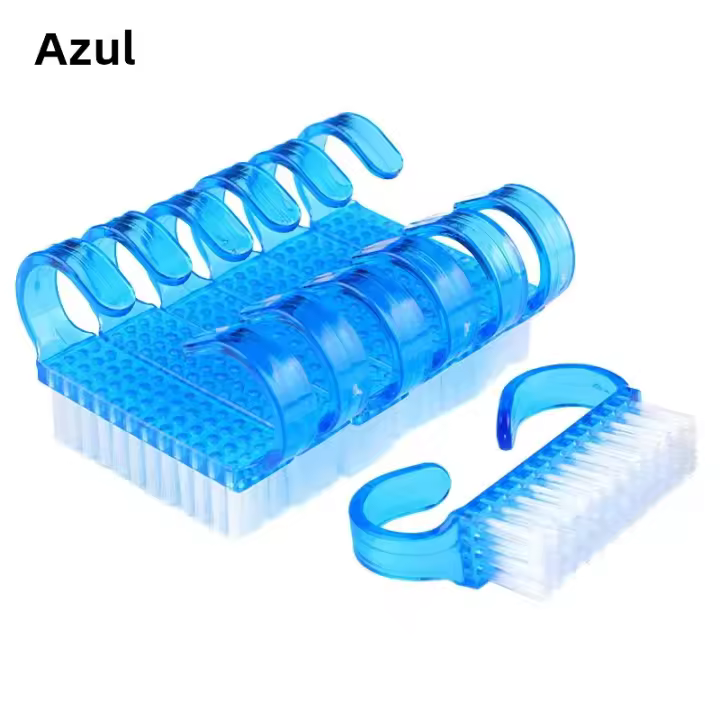 Set De 50 Pinceles De Uñas Plásticos Limpieza Suave Para Arte De Uñas Y Manicura Eliminador De Polvo Y Residuos UV Gel Nail Art - 1