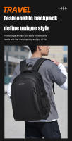 Mochila Para Hombre Impermeable De Gran Capacidad Estilo Casual Con Compartimento Para Computadora Mochila De Viaje Negocios Y Estudiante - details 7