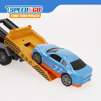 Speed & Go - Camión grúa juguete, escala 1:10, incorpora luces y sonidos, brazo extensible, sistema de fricción, juego interactivo, coches para niños a partir de 3 años, coches de juguete, grúas de asistencia en carretera - details 5