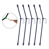 5Pcs Espaciador Anti-enredo De Pesca Con Snap Equilibrador Conector De Deslizamiento Giratorio Herramientas De Pesca Material Plástico - details 0