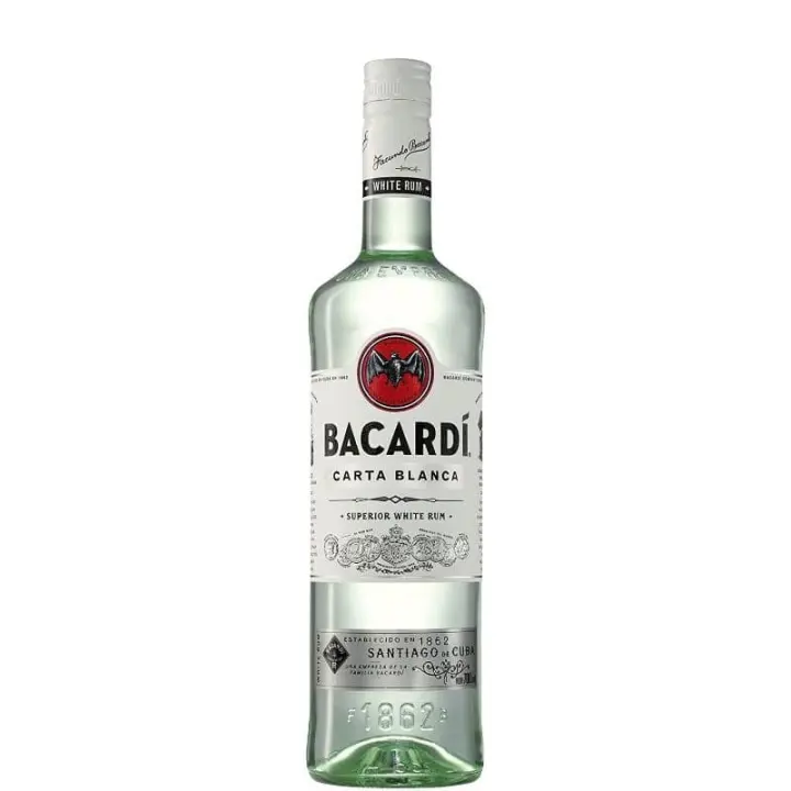 BACARDI BLANCO 1 LITRO, RON BACARDI CARTA BLANCA - 1