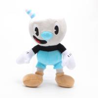 2pcs/set 10" Cuphead Plush Mugman Mecup And Brocup Stuffed Doll - details 0
