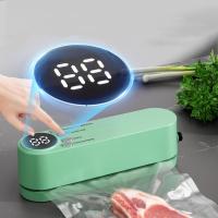 S Selladora De Alimentos Portátil USB 3 En 1 Con Succión Externa Y Inflado Herramienta De Almacenamiento De Cocina Compacta - details 2