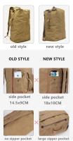 Mochila Grande De Viaje Para Hombre Bolsa De Algodón Ducha Deportiva Con Mochila Hombro Para Niños Y Jóvenes - details 3