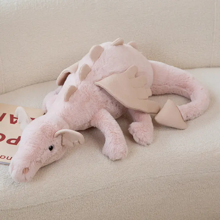 Lindo muñeco de dragón largo de peluche, almohada para dormir, muñeco de regalo para niño y niña - 1