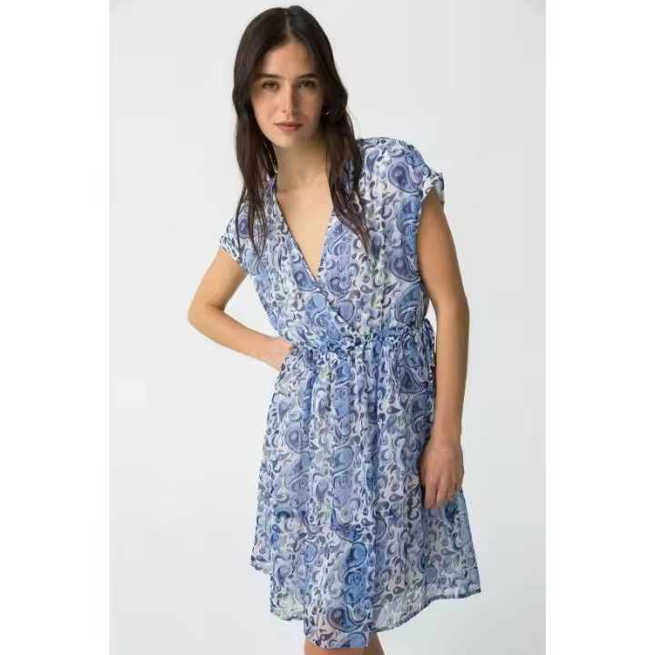 Marcas Mujer Ropa Tiffosi Tiffosi mujer Vestidos y monos  Vestido corto -Tiffosi- Toly_1 azul - 1