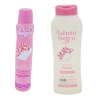 Tulipan Negro Pack Kiss Fresa y Nata – Desodorante 200ml + Agua de Colonia 800ml. Dúo de Fragancias Dulces con Notas de Pastelería, Frutos Rojos y Dulzura. Cuida tu Piel con el Aroma Irresistible de Fresa y Nata. - details 7