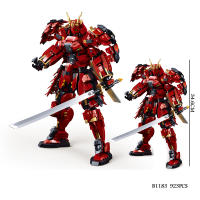 Sluban 923PCS Guerra De Llama Mecha Figura De Bloques De Construcción Modelo Decoración De Escritorio Juguete DIY Para Niños Regalos - details 5