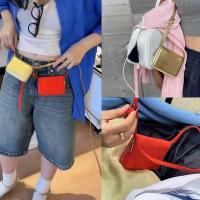 Riñonera multiuonal para tarjetasBolso Cruzado de piel sintética, Bolso de hombre, rápido de hacer, color Dorado - details 2