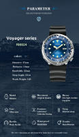 Reloj De Pulsera De Cuarzo Para Hombre 2024 Resistente Al Agua Y Al Choque Cronógrafo Deportivo Al Aire Libre Reloj Militar Con Manos Luminosas Y Fecha Automática - details 1
