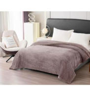 Manta Sherpa con pelo borreguito Manata Sherpa con Borreguillo de Invierno Para cama .Sofa.Multiusos,130x160cm 160x220cm 220x240cm - details 1