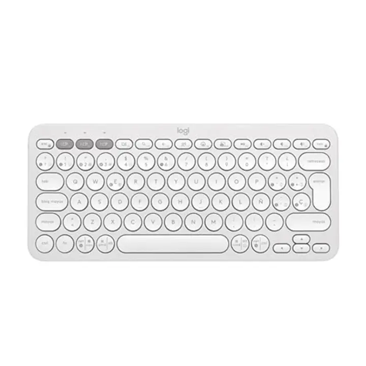 Teclado logitech pebble keys 2 k380s inalambrico blanco -  Recíbelo en 2-3 días laborables - 1