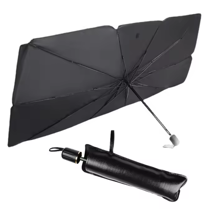 Paraguas, plegable con rayos anti UV, lunas delanteras, paraguas para parabrisas para la mayoría de rs, SUV, camiones - 1