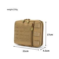 Bolsa Organizadora Táctica Molle Multiusos Con Láser Corte Herramienta EDC EMT Módula De Nylon Para Caza Y Deportes - details 1