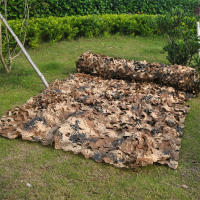 Malla De Camuflaje Para Caza Malla De Jardín Para Carpa Apariencia De Desierto Verde Negro Blanco Azul Color De Selva Para Automóvil - details 14
