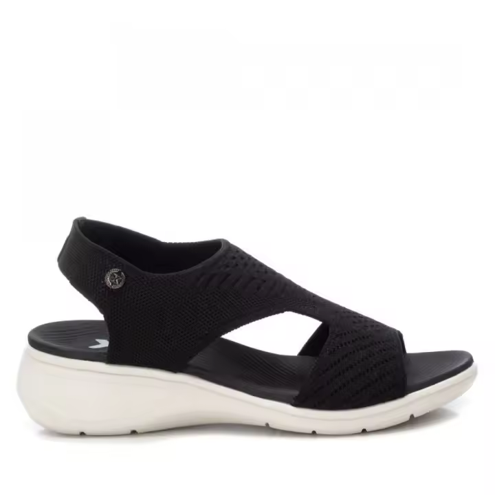 XTI 142737 02 Sandalias plataforma mujer 32175 24V SANDALIA GRABADA NEGRO - 1