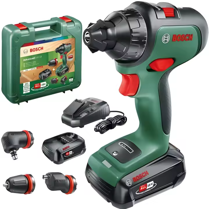 Taladro/Atornillador a Batería Bosch Advanceddrill 18 Set - Potente y Versátil - 1