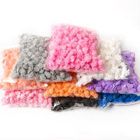50/100Pcs Flores Rosa Artificiales 3.5cm PE Espuma Flores Falsas Para Decoración De Casa Boda Regalos DIY Accesorios De Caja - details 3