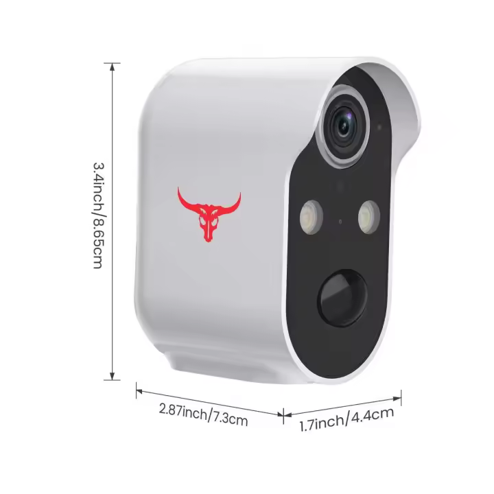 Cámara de vigilancia solar WiFi de bajo consumo, cámara de red inalámbrica, videoportero con visión nocturna HD remota - 1