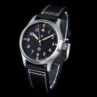 Reloj Automático SEESTERN De Mecanismo NH35 Luminoso Y Cristal De Zafiro Resistente Al Agua Para Ejército Y Fuerza Aérea Estilo Casual Y Moda - details 3