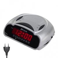 UD - Radio AM/FM con Reloj Digital y Alarma – Despertador con Doble Función (Cuerda o Pila) | Portátil y Fácil de Usar - details 0