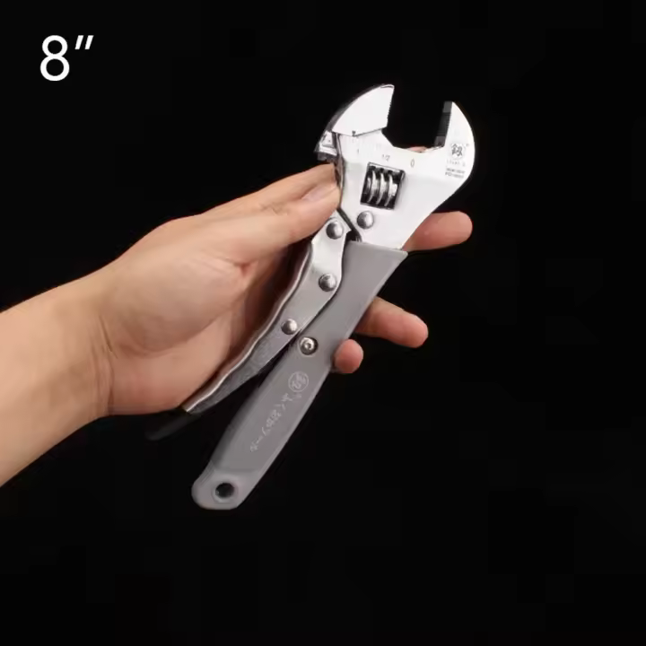 Llave Ajustable Pintudy De Acero Cromo Vanadio 8/10 Pulgadas 30-33mm Multifuncional Para Trabajo Mecánico Herramientas De Reparación Manuales - 1