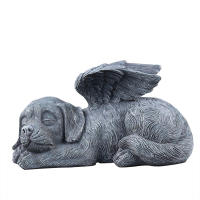 Estatuilla de resina – Lápida conmemorativa para mascotas, figura de ángel para jardín - details 11