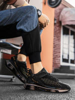 Zapatos De Moda Para Hombre Transpirables Y Versátiles Zapatillas Casuales Con Suela De Goma Antideslizante Y Cómodas Para Exterior Sin Capa Metálica Talla Verdadera - details 14