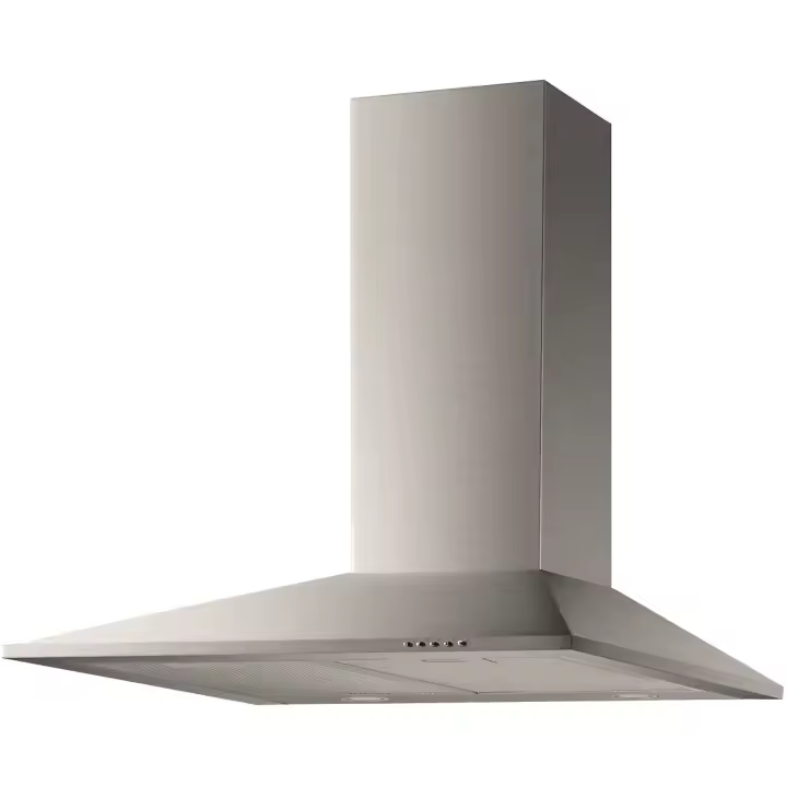 Mepamsa Pirámide Plus (3200569117) - Campana Decorativa de 60cm 400m3h, Luz LED, Antigrasa, Inox, Clase C - 1
