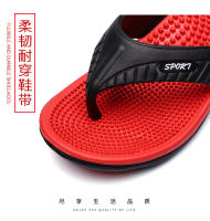 Sandalias De Playa Para Hombre Verano Con Masaje Granulada Cómodas Casual Para Casa Y Baño Zapatillas De EVA Talla Verdadera - details 22