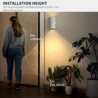 Lámpara De Noche LED Recargable Con Sensor De Movimiento 3 Modos De Iluminación Luz Magnética Para Pasillos Y Escaleras - details 2