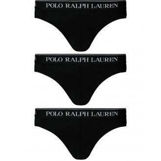 LOW RISE BRF-3 PACK POLO RALPH LAUREN 714835884002 BLACK