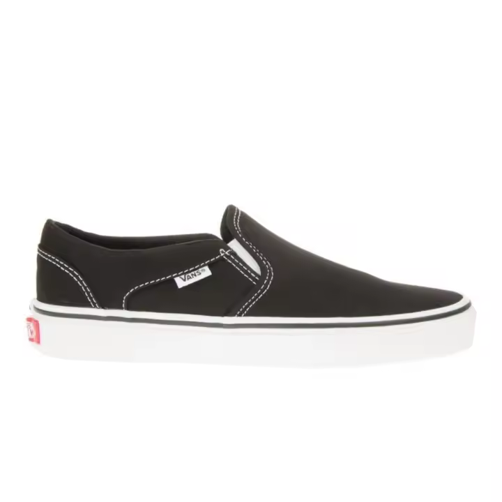 Vans VN0A32QM1871 Zapatillas deportivas Asher Canvas para mujer en negro de piel vegana - 1
