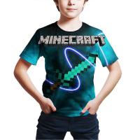 Minecraft Juego Impresa Boy Tops de manga corta Camiseta de Verano - details 0