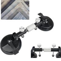 Cucharas De Succión Doble Ajustable Para Azulejos Vidrio Piedra Herramientas De Construcción Para Tirar Y Alinear Superficies Planas - details 0