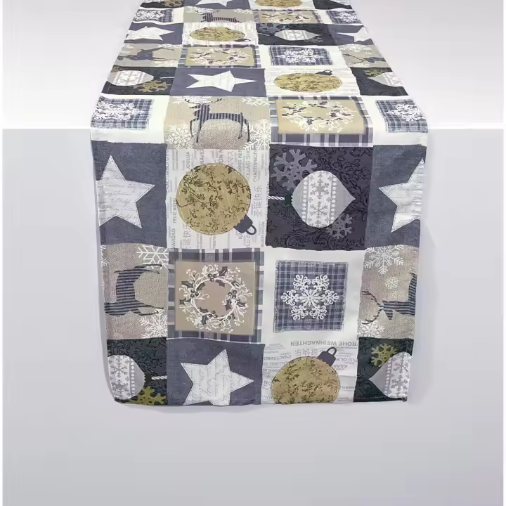 NAF NAF Camino de Mesa Navidad Rustic 50x150 Cm 100% Algodón - 1