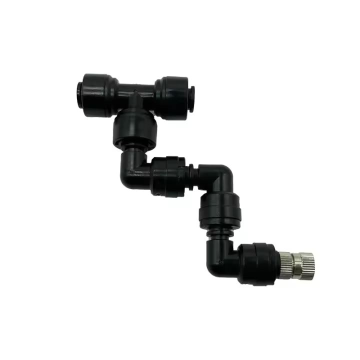 Boquilla De Neblinación Ajustable Para Terrario De Reptiles Jardín Y Estufa Metálica De Latón Sprinkler De Riego Y Sistemas De Enfriamiento Con 1/2/4 Cabezas - 1