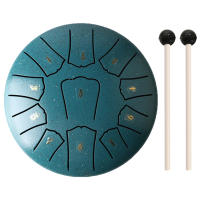 Instrumento De Percusión De 6 Pulgadas Con 11 Notas Incluye Bolsa De Batería Libro De Música Y Palillos Para Batería Sonido Hechicero Instrumento De Lluvia - details 6