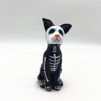 Decoraciones De Halloween En Resina Gato Y Perro Flora Pequeño Y Lindo Adornos Festivos Para Escritorio Creatividad Y Diversion - details 7