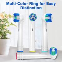 Cabezales de recambio para Cables de dientes Eléctricos, disponibles en packs de 4 U 8, compatibles con los modelos Oral B. - details 1