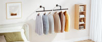 FANHAO Rack de ropa de tuberindustria
